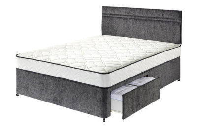 Airsprung Keswick 800 Pocket Memory Foam Double 2 Drw Divan